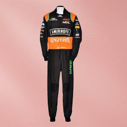 2015 Sergio Perez Force India F1 Racing Suit | Formula 1 Racewear Vorix Race Gears