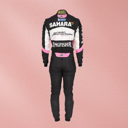 Sergio Perez 2017 Sahara Force India F1 Race Suit Replica