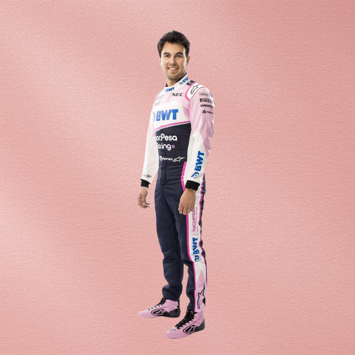 Sergio Perez 2019 Racing Point F1 Team Race Suit Replica