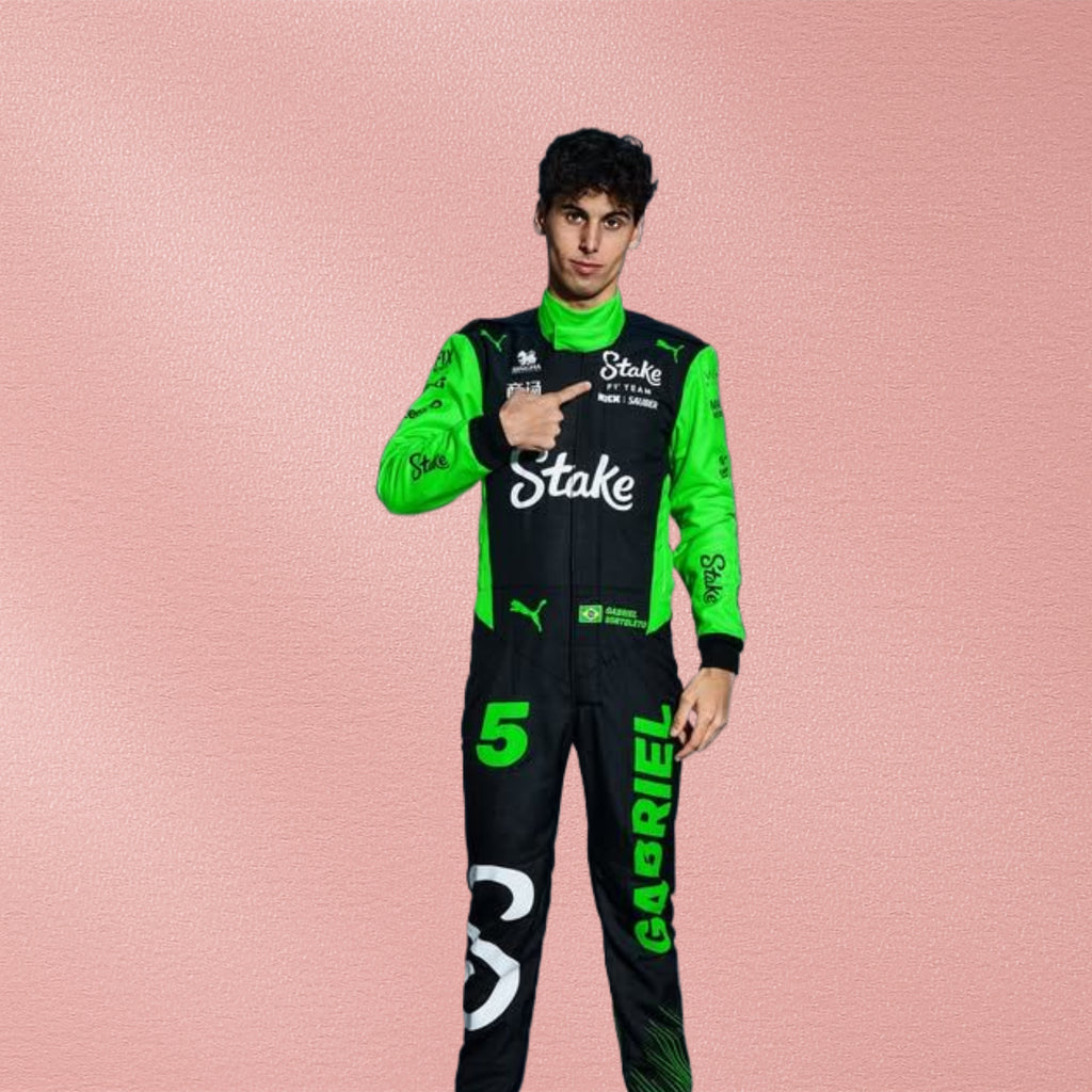 Stake F1 Team 2025 Formula 1 Racing Suit – F1 Racewear