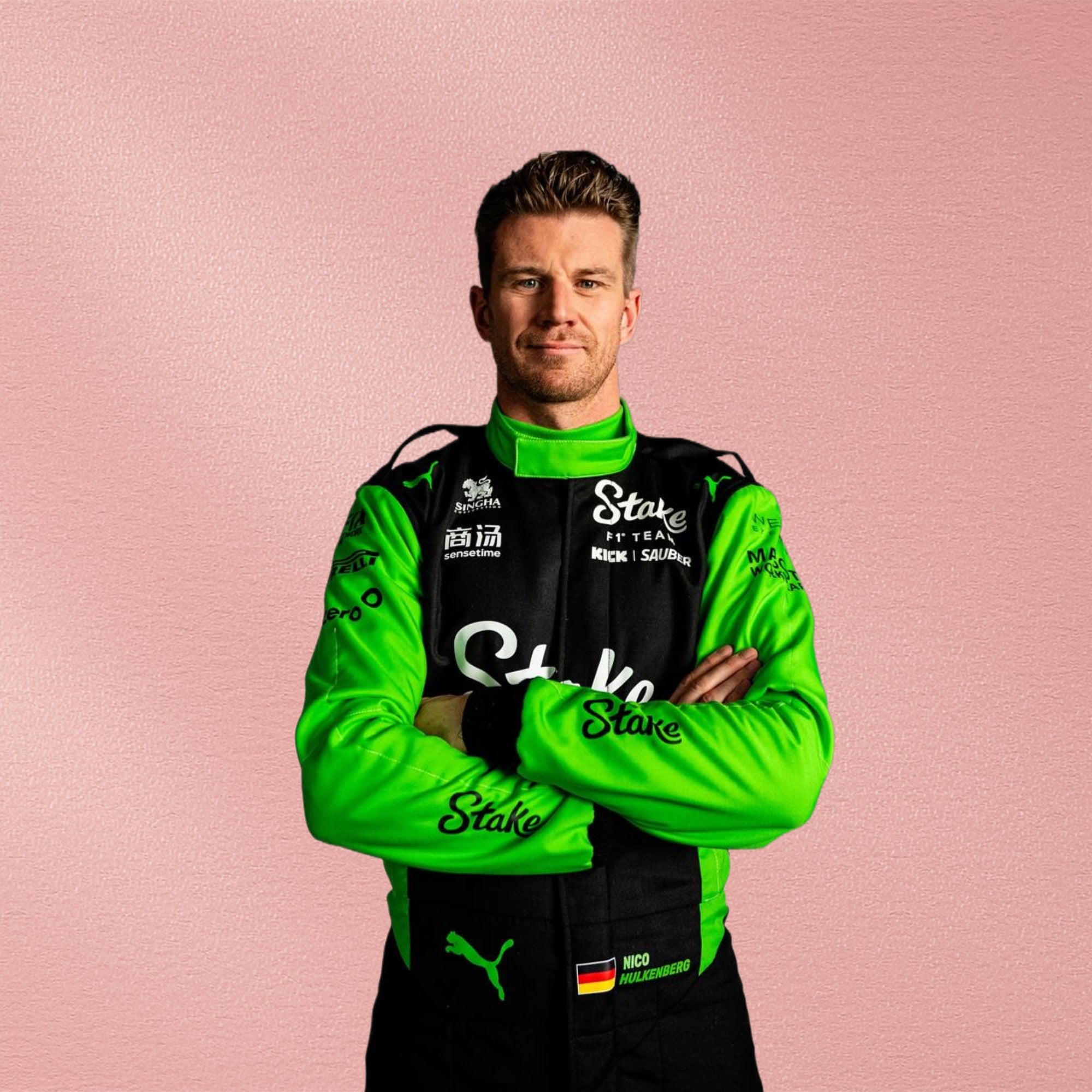 Stake F1 Team 2025 Formula 1 Racing Suit – F1 Racewear