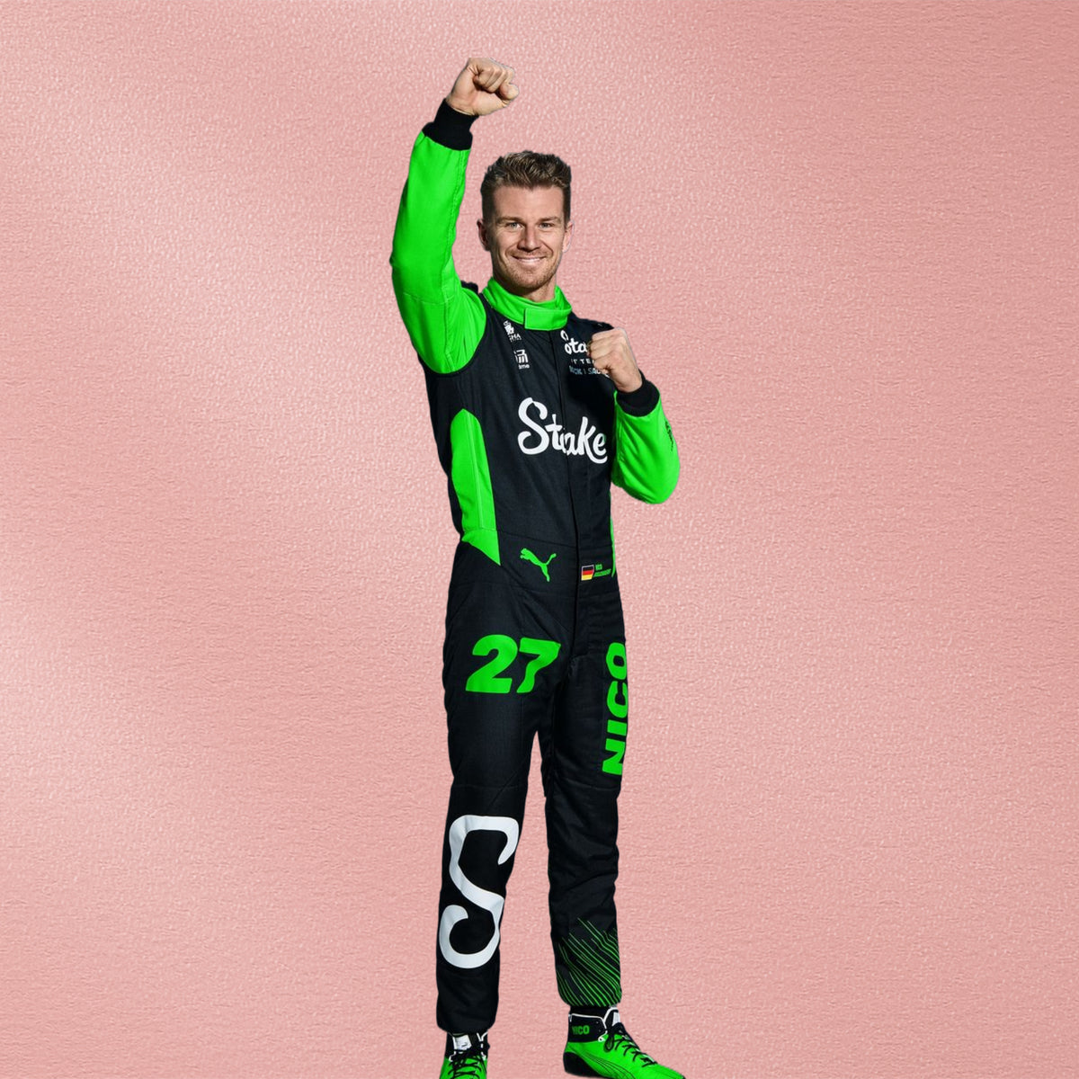 Stake F1 Team 2025 Formula 1 Racing Suit – F1 Racewear