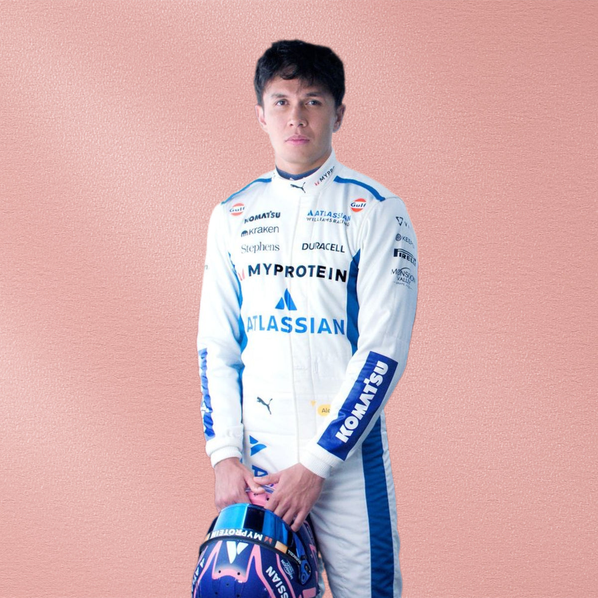 2025 Williams Racing Formula 1 Suit – F1 Team Racewear