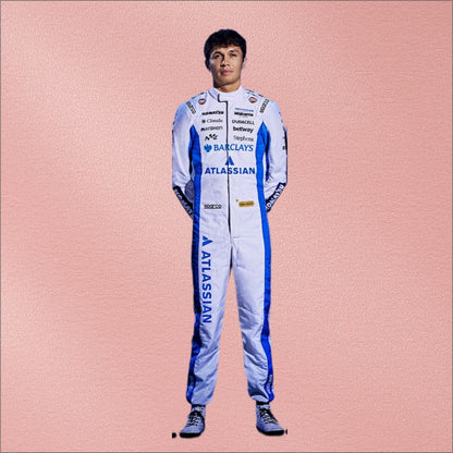 2026 Alex Albon Williams F1 Racing Suit | Racewear Vorix Race Gears