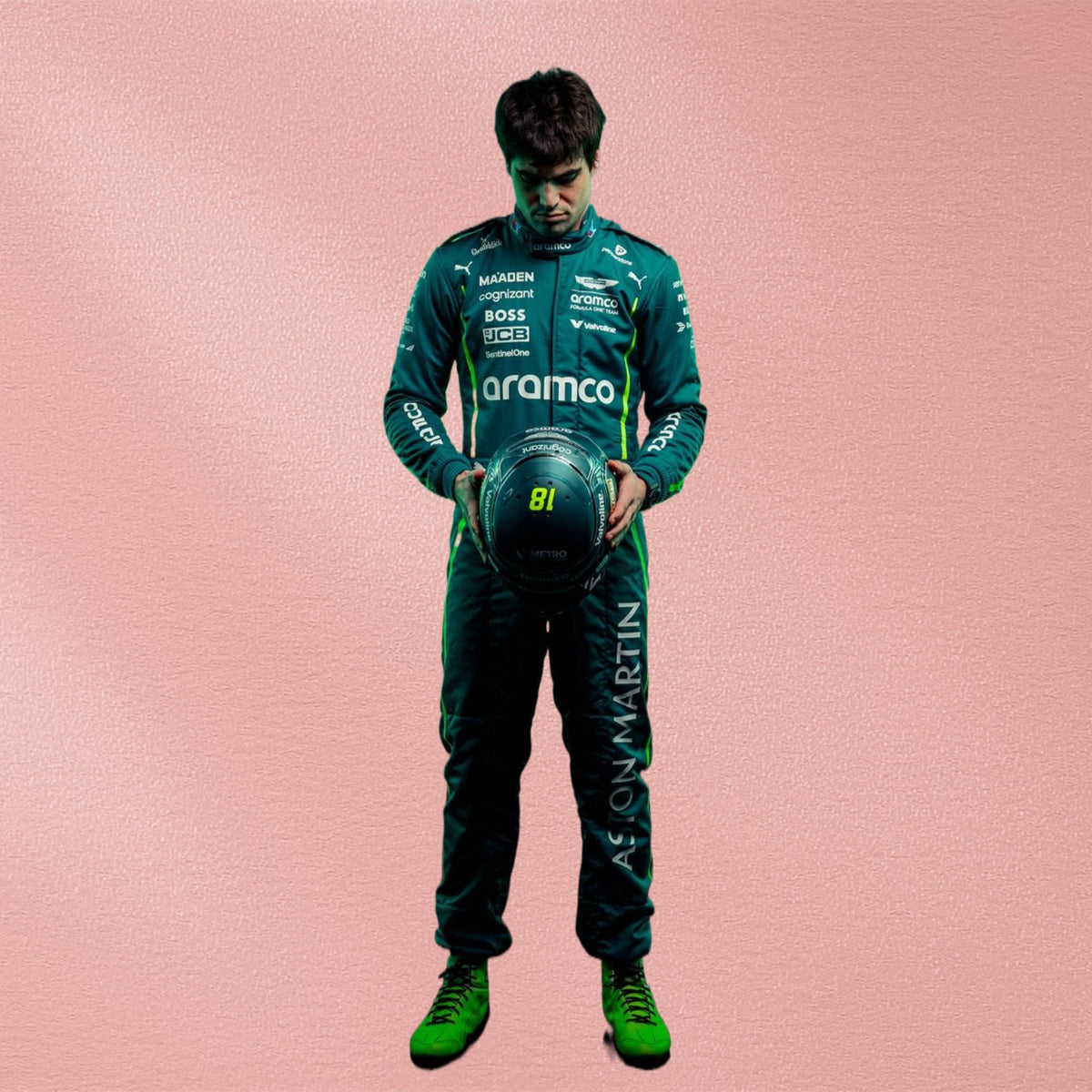 2025 Lance Stroll Aston Martin F1 Racing Suit | Racewear (Copy) Vorix Race Gears