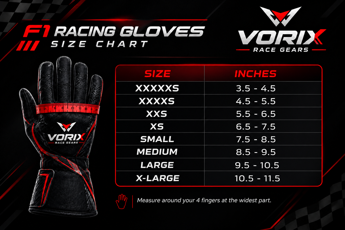 Scuderia Ferrari GP 2026 F1 Racing Gloves – Premium Performance Gear Vorix Race Gears