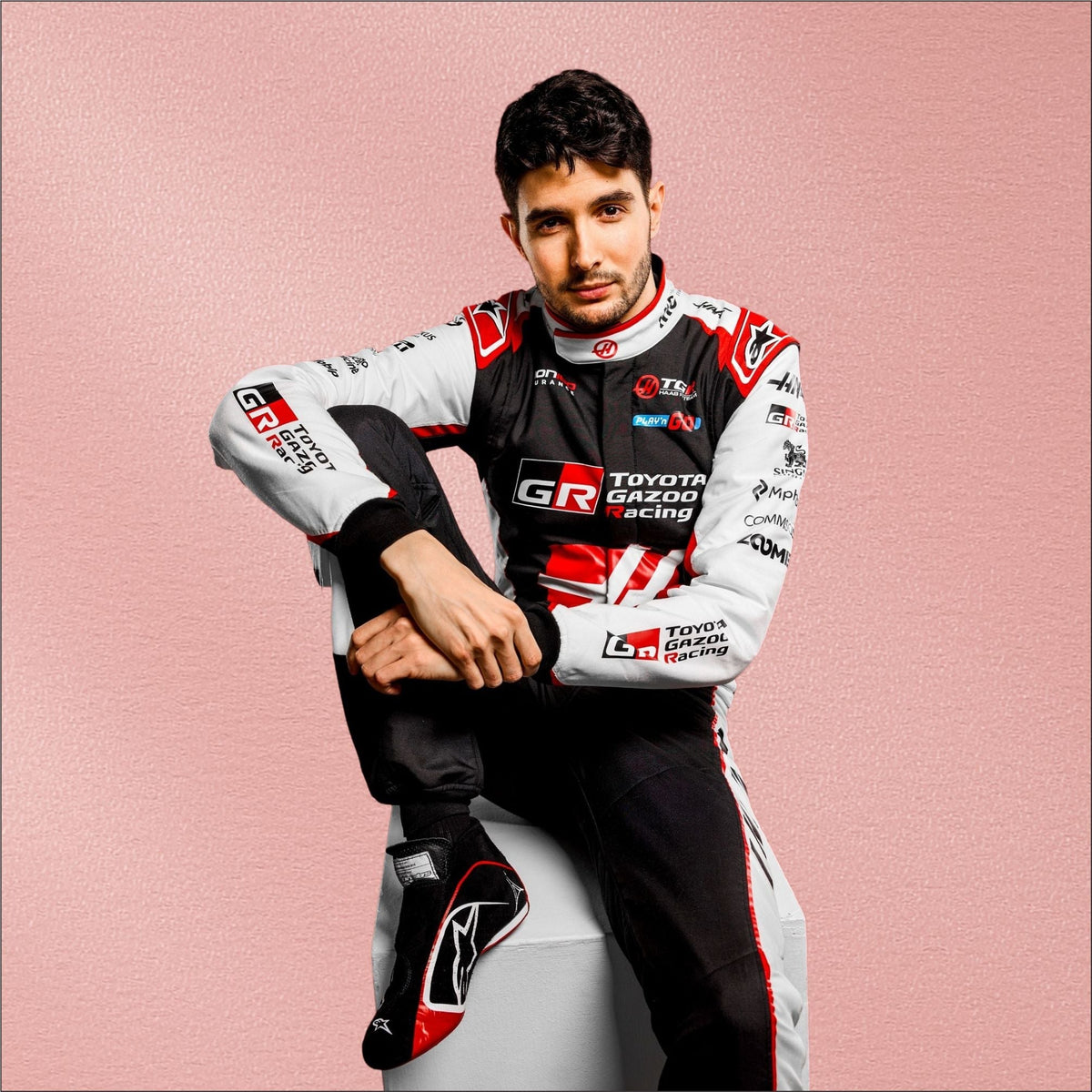 2026 Esteban Ocon Haas F1 Racing Suit | Racewear Vorix Race Gears