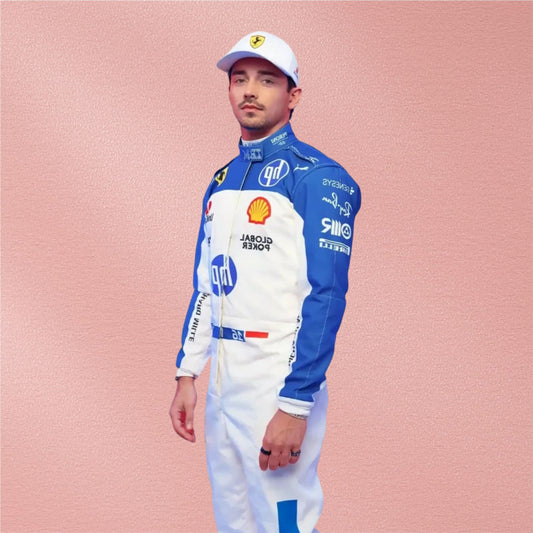 Charles Leclerc 2025 F1 Racing Suit – Ferrari Driver Style