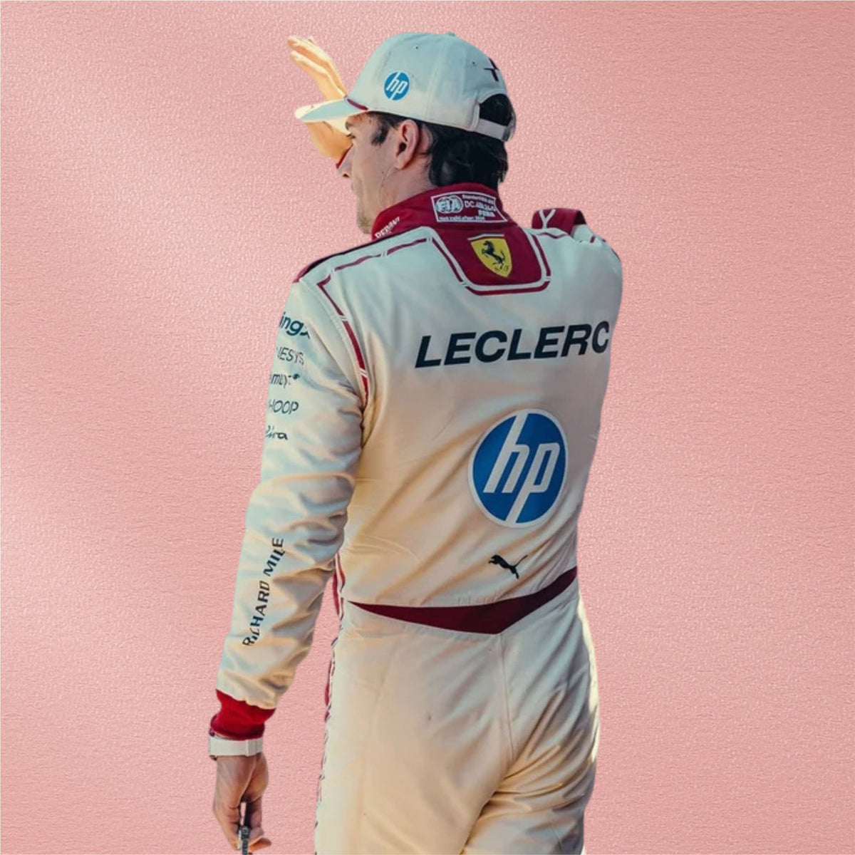 Charles Leclerc 2026 Ferrari Monaco GP Racing Suit – F1 Racewear
