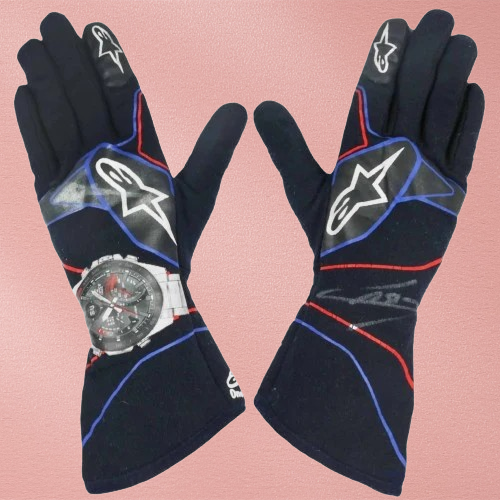 Pierre Gasly Toro Rosso Belgian GP 2019 F1 Gloves – Driver Race Edition Vorix Race Gears