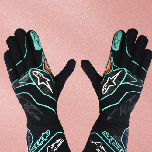 Fernando Alonso Indy 500 2020 Alpinestars Gloves – Arrow McLaren SP Edition Vorix Race Gears