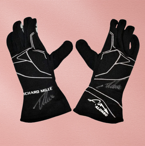 Fernando Alonso McLaren 2017 F1 Racing Gloves – Classic Driver Edition Vorix Race Gears