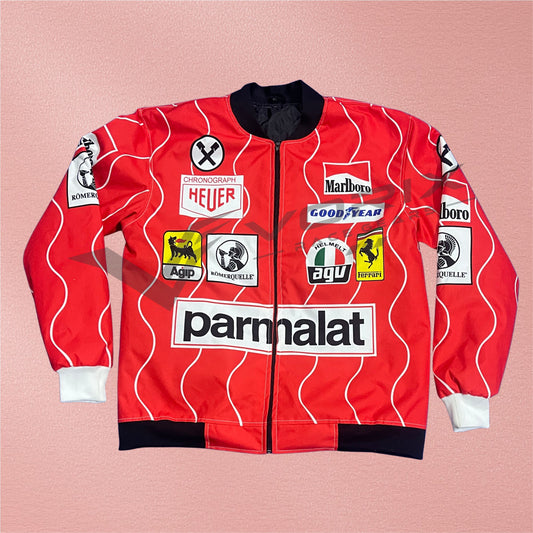 Niki Lauda 1976 Ferrari Racing Jacket – Vintage F1 Style