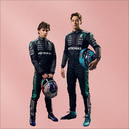 2026 George Russell Mercedes F1 Racing Suit | Racewear Vorix Race Gears