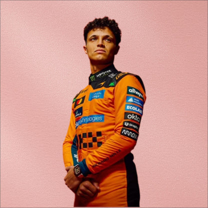 2026 Lando Norris McLaren F1 Racing Suit | Racewear Vorix Race Gears