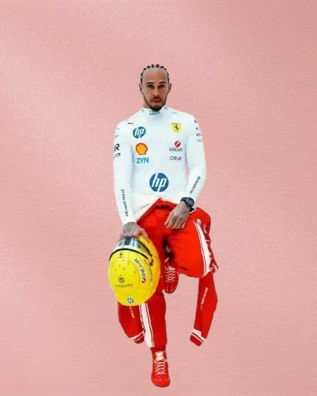 Lewis Hamilton Ferrari F1 performance compression shirt front view