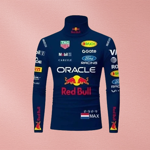 Max Verstappen 2026 Red Bull Racing F1 compression shirt front view
