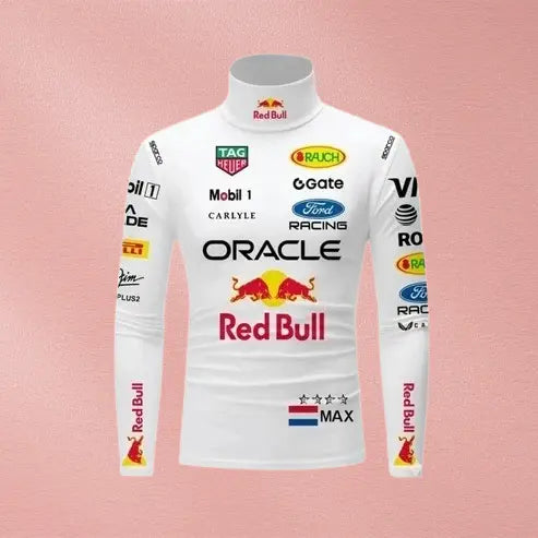 Back view of the Max Verstappen 2026 Red Bull Racing F1 inner shirt