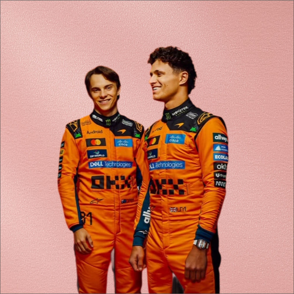 2026 Lando Norris McLaren F1 Racing Suit | Racewear Vorix Race Gears