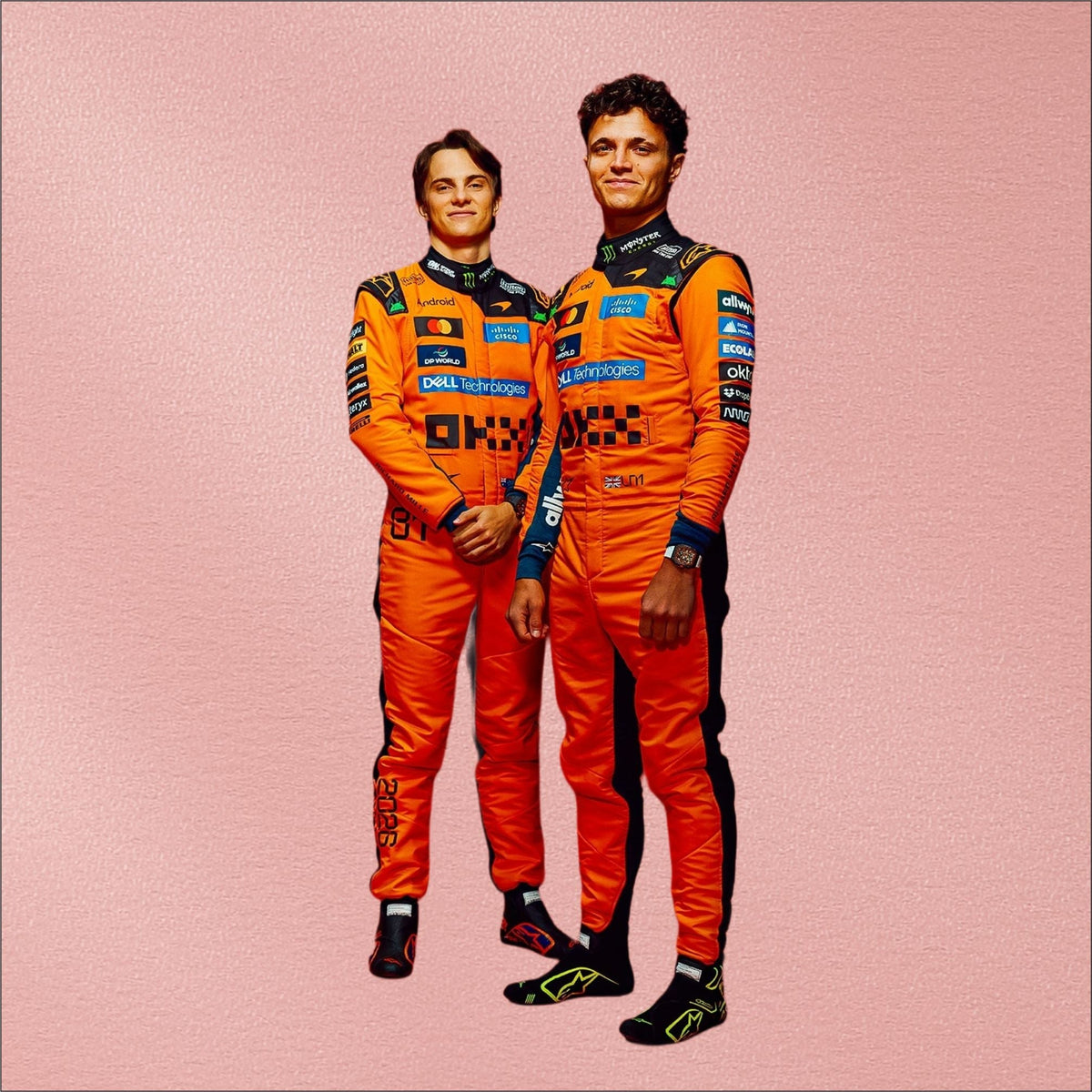 2026 Lando Norris McLaren F1 Racing Suit | Racewear Vorix Race Gears