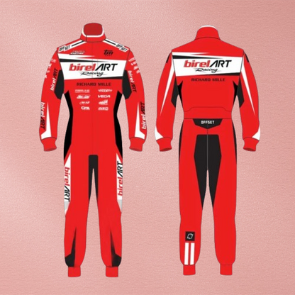 2023 Birel ART Go Kart Replica F1 Racing Suit – Printed Vorix Race Gears