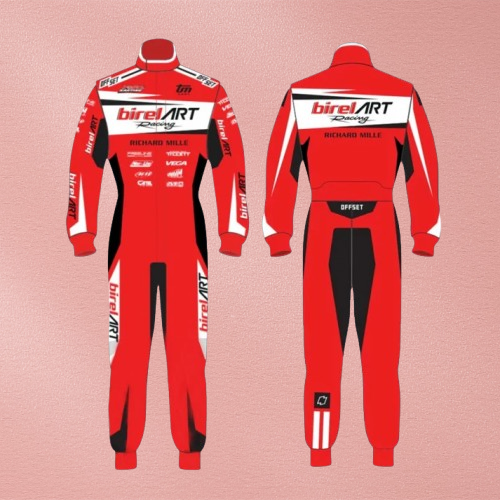 2023 Birel ART Go Kart Replica F1 Racing Suit – Printed Vorix Race Gears