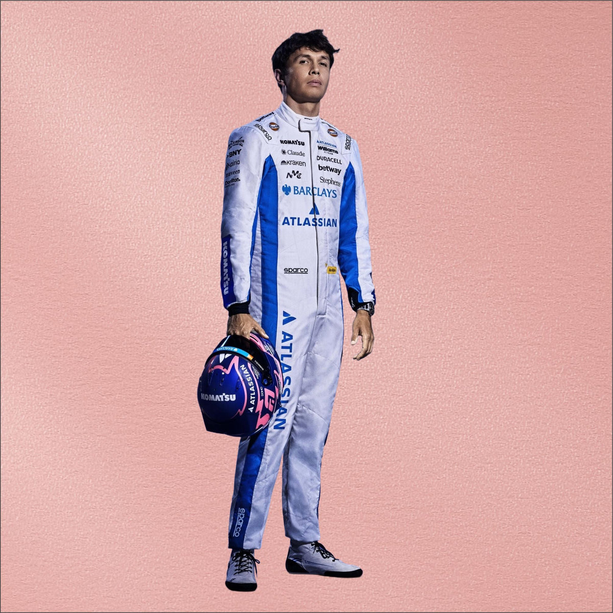 2026 Alex Albon Williams F1 Racing Suit | Racewear Vorix Race Gears
